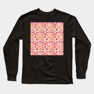 Fall Leaves Pattern Long Sleeve T-Shirt